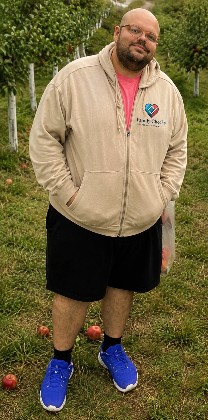 James Rideout, nursing student and Family Checks caregiver.
